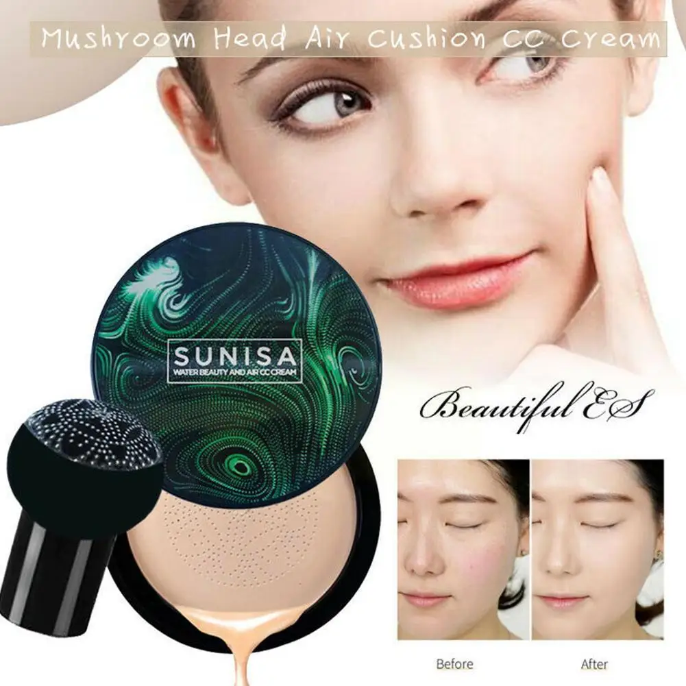 BB&CC Cream Mushroom Head Cushion Makeup Moisturizing BB Whitening Cream Maquiagem Up Make Brightening Foundation I4W3
BB&CC Cream Mushroom Head Cushion Makeup Moisturizing BB Whitening Cream Maquiagem Up Make Brightening Foundation I4W3