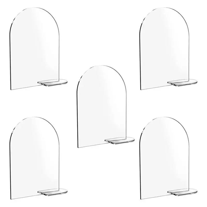 Clear Arch Acrylic Sign 5 Pack Arched Round Top Acrylic Sheet DIY Acrylic Table Numbers Arched Modern Wedding Signs Events&
Clear Arch Acrylic Sign 5 Pack Arched Round Top Acrylic Sheet DIY Acrylic Table Numbers Arched Modern Wedding Signs Events&