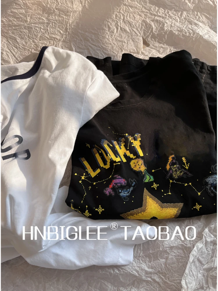 High Quality Summer Women Fashion Runway Designer Short Sleeve Blace Letter Geometric Print T-shirts Tees
High Quality Summer Women Fashion Runway Designer Short Sleeve Blace Letter Geometric Print T-shirts Tees