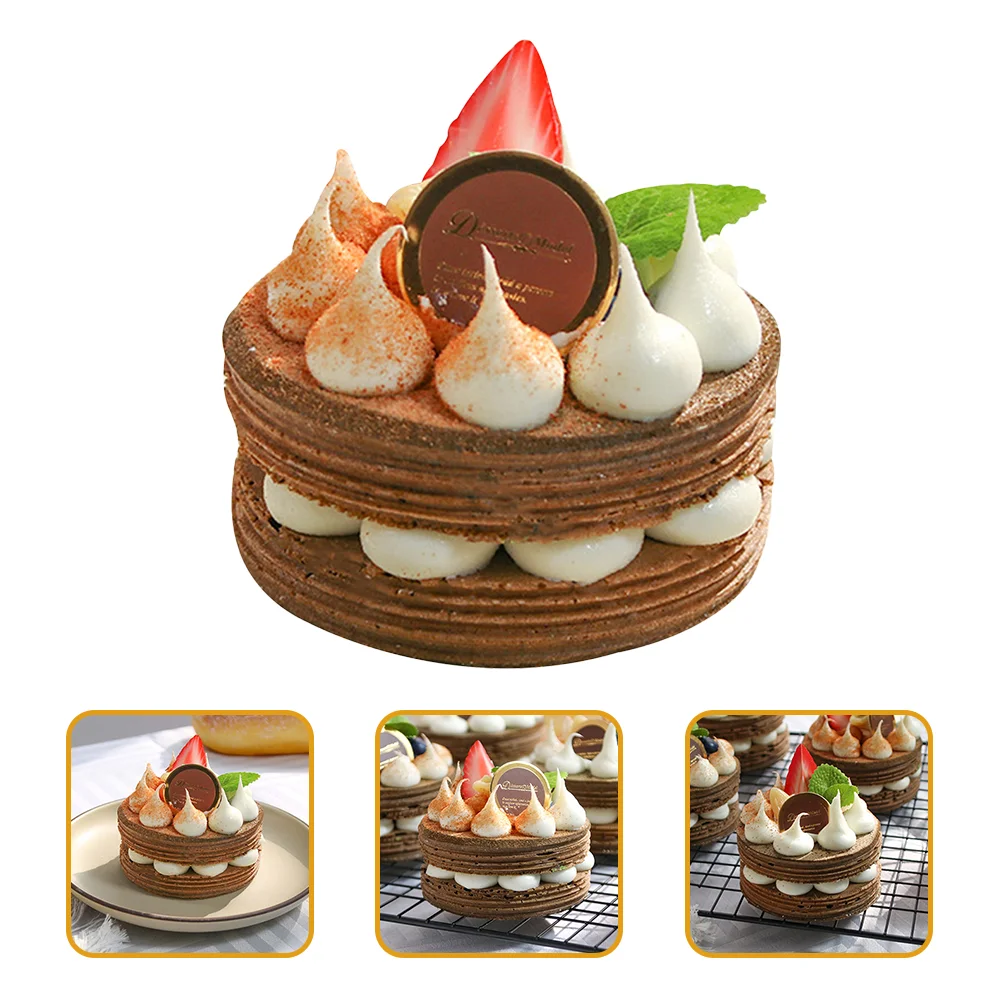 2 Pcs Wedding Decor Fake Cake Model Wedding Fake Chocolate Cake Toy Cake Faux Cake Display French Simulation Cake
2 Pcs Wedding Decor Fake Cake Model Wedding Fake Chocolate Cake Toy Cake Faux Cake Display French Simulation Cake