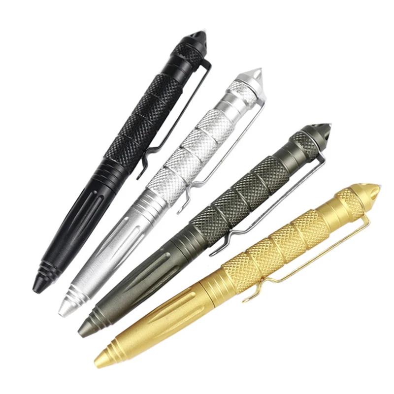 Tactical Pen High Quality Aluminum Anti skid Portable Self Defense Pen steel Glass Breaker Survival Kit
Tactical Pen High Quality Aluminum Anti skid Portable Self Defense Pen steel Glass Breaker Survival Kit