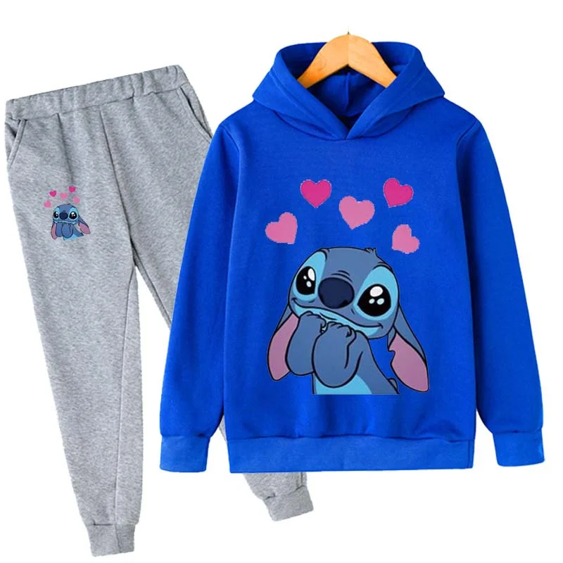 Spring Autumn Boys Stitch 2pcs sets Baby Boys Girls Clothes Hoodie + Pants Kids Sport stitch Suit Stich Sweatshirts Sport Suit
Spring Autumn Boys Stitch 2pcs sets Baby Boys Girls Clothes Hoodie + Pants Kids Sport stitch Suit Stich Sweatshirts Sport Suit
