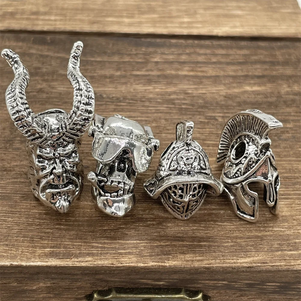 1pcs Punk Rock Sparta Helmet Skull Spacer Paracord Hair Beads For Bracelet Jewelry Making
1pcs Punk Rock Sparta Helmet Skull Spacer Paracord Hair Beads For Bracelet Jewelry Making