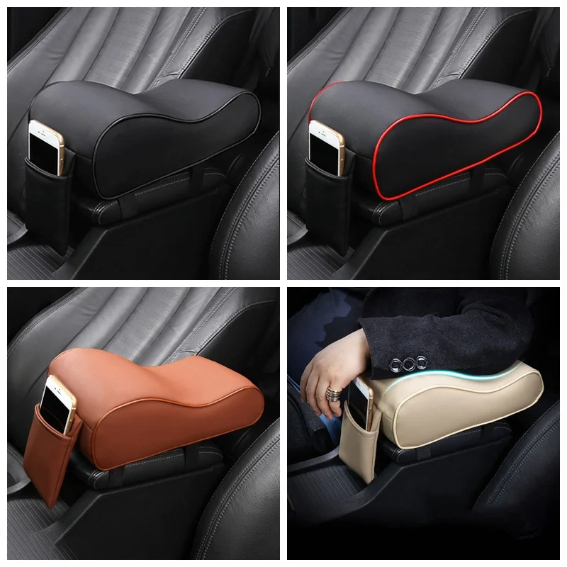 Universal Car Armrest Cushion Memory Foam Car Armrest Pad Auto Center Console Armrest Pillow with Phone Holder Storage Bag
Universal Car Armrest Cushion Memory Foam Car Armrest Pad Auto Center Console Armrest Pillow with Phone Holder Storage Bag