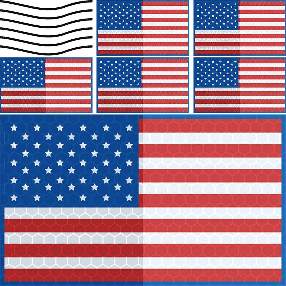 Magnetic Reflective Car Stickers Bumper American Flag Holiday Decorative Decoration Body
Magnetic Reflective Car Stickers Bumper American Flag Holiday Decorative Decoration Body