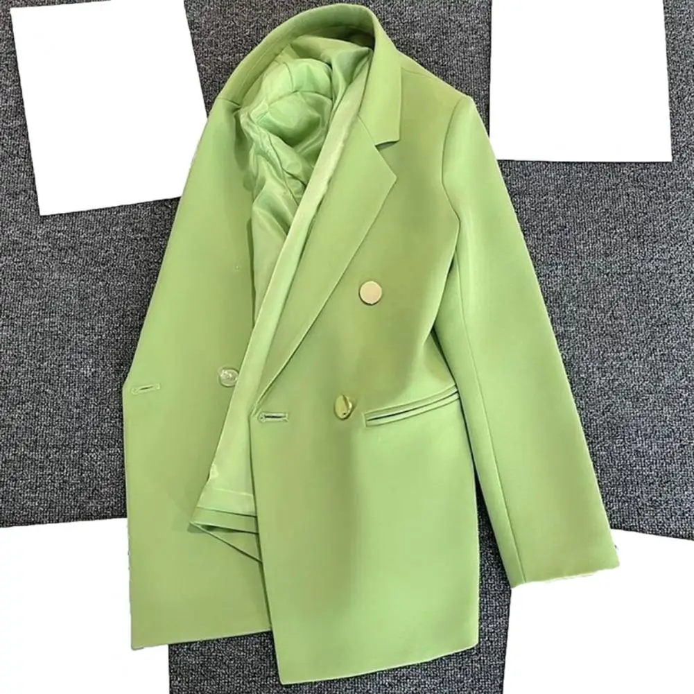 Autumn Double Breasted Suit Jacket Korean Version Pure Color Loose Office Fashion Suit Jacket Simple Office Casual Blazer Women
Autumn Double Breasted Suit Jacket Korean Version Pure Color Loose Office Fashion Suit Jacket Simple Office Casual Blazer Women