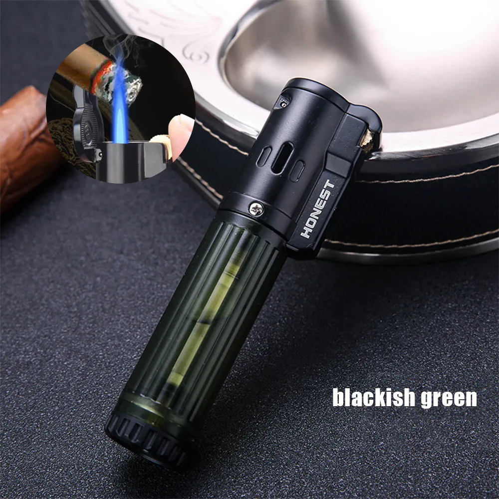 Фонарь турбины легче, чем газ-бутан шлифовального круга голубого пламени ветрозащитный спрей пушка газовая зажигалка курительных принадле...
Фонарь турбины легче, чем газ-бутан шлифовального круга голубого пламени ветрозащитный спрей пушка газовая зажигалка курительных принадле...