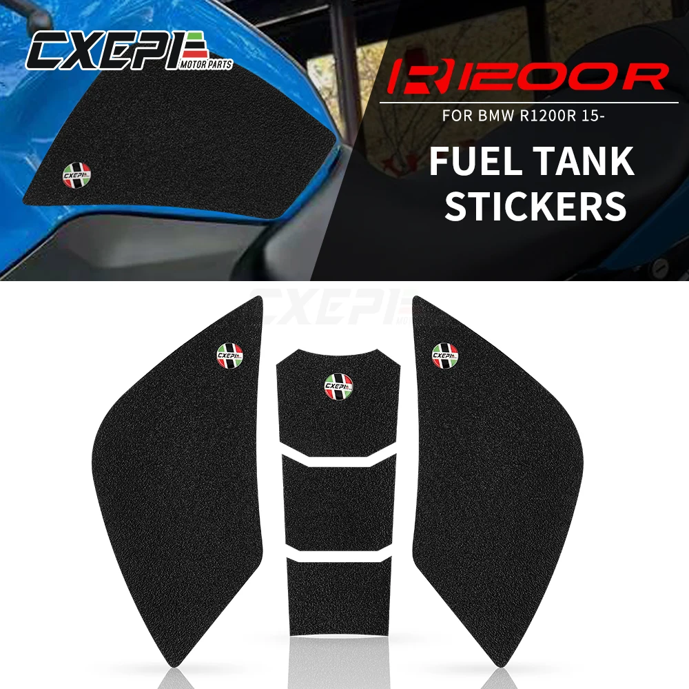 For BMW R1200R 2015-up Motorcycle Fuel Tank Side Knee Traction Non-slip Protector Pad Motorcycle Body Anti-scratch Decor Sticker
For BMW R1200R 2015-up Motorcycle Fuel Tank Side Knee Traction Non-slip Protector Pad Motorcycle Body Anti-scratch Decor Sticker