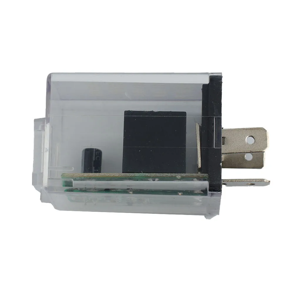 1x Flasher Relay Plug And Play Dashboar Hole Dia 8mm Plastic Rate Control Turn Signal Warning 135W 3Pin Blinker
1x Flasher Relay Plug And Play Dashboar Hole Dia 8mm Plastic Rate Control Turn Signal Warning 135W 3Pin Blinker
