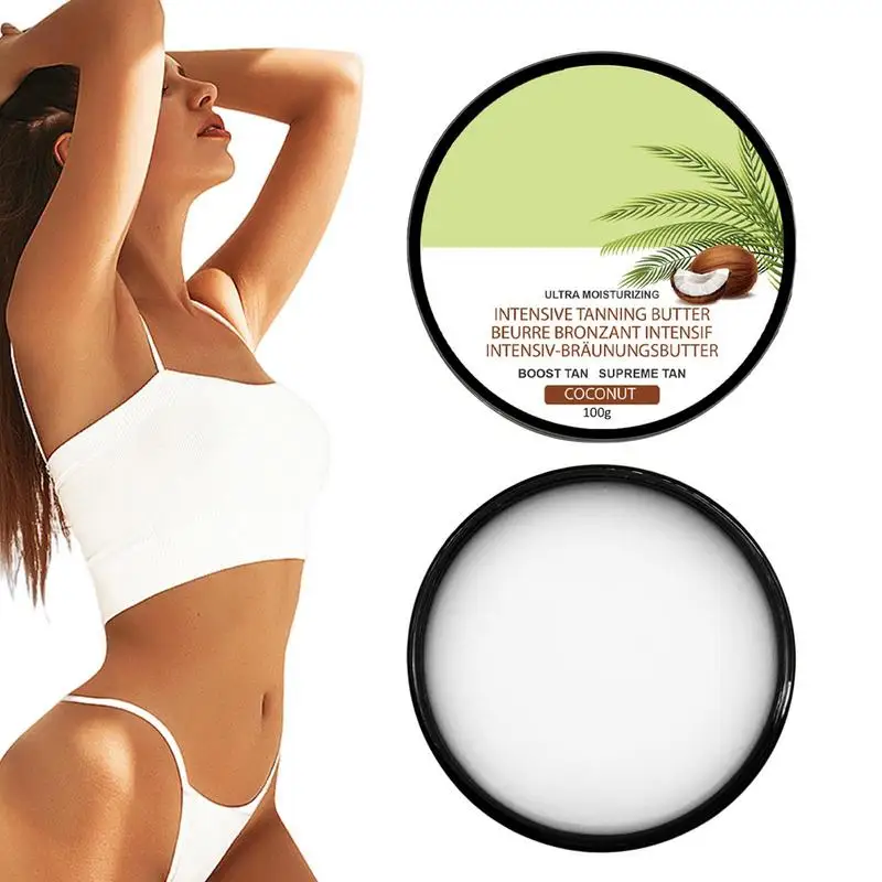 

Intensive Tanning Luxe Gel Coconut Oil Tanning Cream Sun Tanner Body Face Bronzer Self Tanners Cream Tanning Accelerator