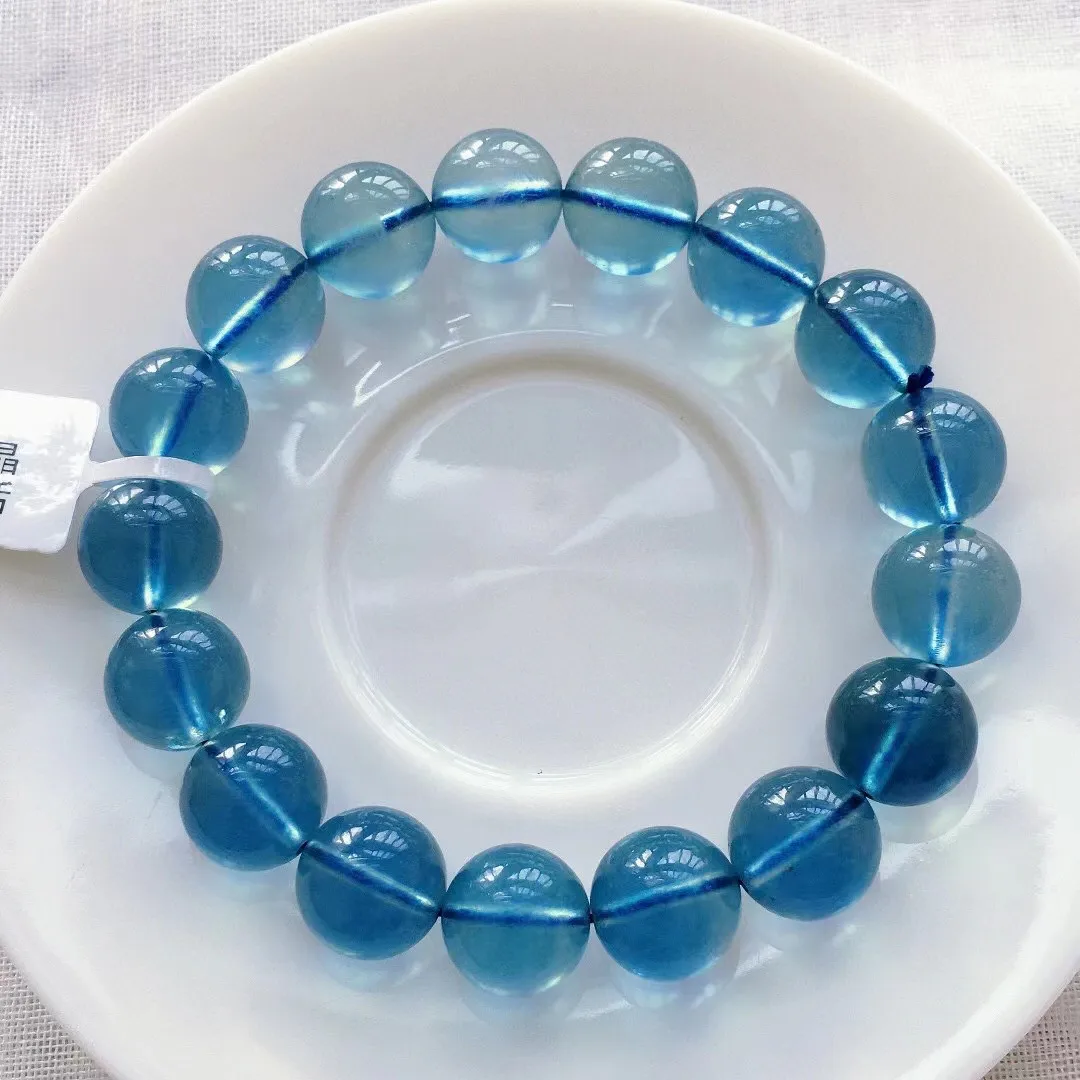 12mm Natural Blue Aquamarine Stone Bracelet For Women Lady Men Beauty Gift Gemstone Rare Crystal Beads Strands Jewelry AAAAA
12mm Natural Blue Aquamarine Stone Bracelet For Women Lady Men Beauty Gift Gemstone Rare Crystal Beads Strands Jewelry AAAAA