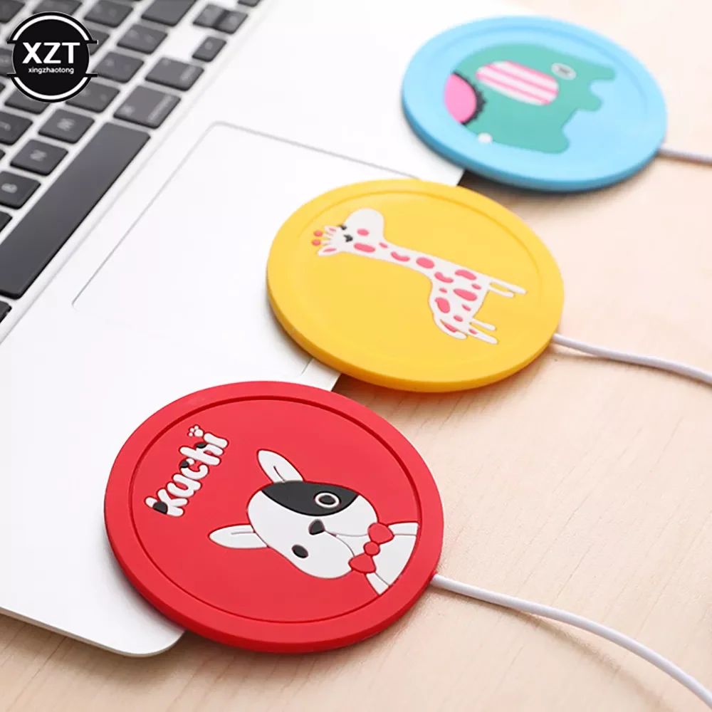 Power Supply Warmer Heating Cup Mat Pad Coasters for Office Gadget Cartoon USB Milk Tea Water Cup Mat Non-slip Mat
Power Supply Warmer Heating Cup Mat Pad Coasters for Office Gadget Cartoon USB Milk Tea Water Cup Mat Non-slip Mat