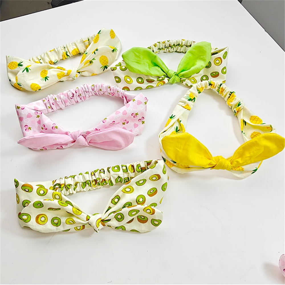 Children Printed Fruit Hairbands Cute Princess Rabbit Ear Headband Bundled Hair Makeup Hair Accessories For Girls Baby Headwear
Children Printed Fruit Hairbands Cute Princess Rabbit Ear Headband Bundled Hair Makeup Hair Accessories For Girls Baby Headwear