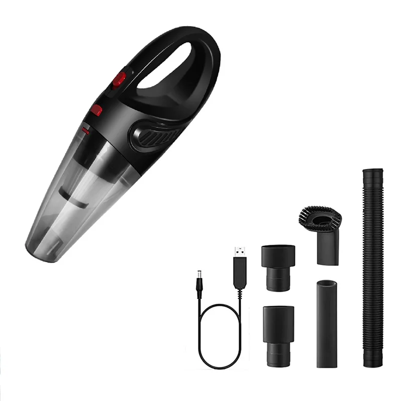 Handheld Vacuum Cleaner Cordless 120W 4500PA Strong Suction Rechargeable Lightweight Wet Dry Portable Car Vacuum Cleaner
Handheld Vacuum Cleaner Cordless 120W 4500PA Strong Suction Rechargeable Lightweight Wet Dry Portable Car Vacuum Cleaner