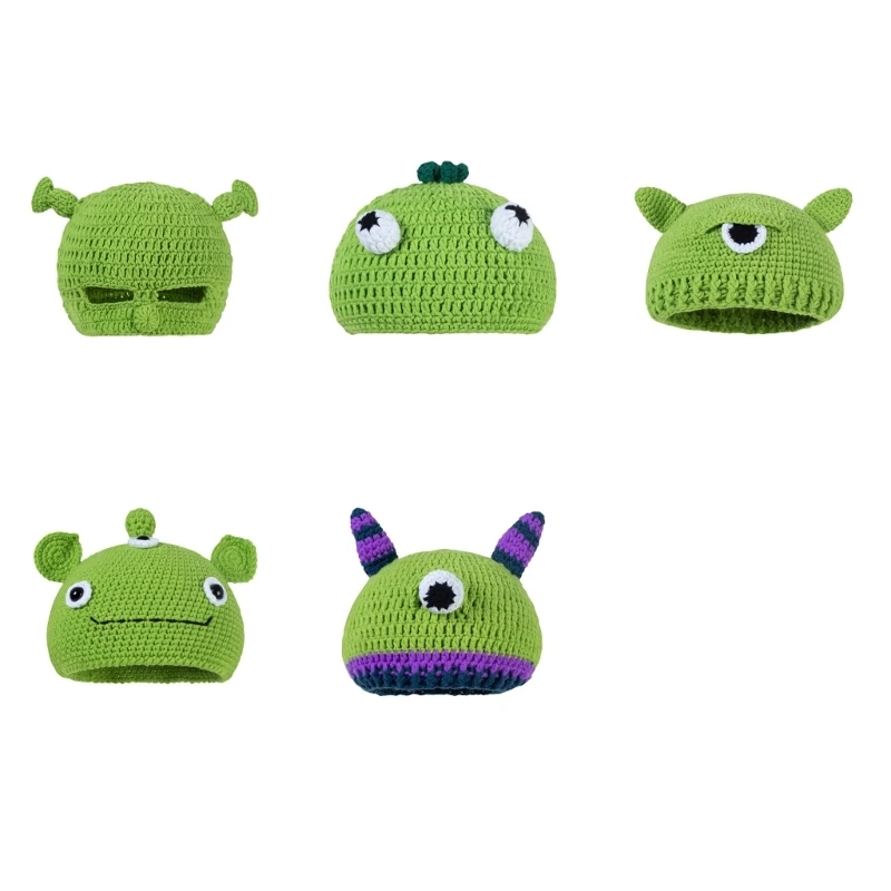 Slouchy Hat for Adult Autumn Alien Knitted Hat Winter Party Photography Props Cartoon Devil Knitted Slouchy 
Slouchy Hat for Adult Autumn Alien Knitted Hat Winter Party Photography Props Cartoon Devil Knitted Slouchy