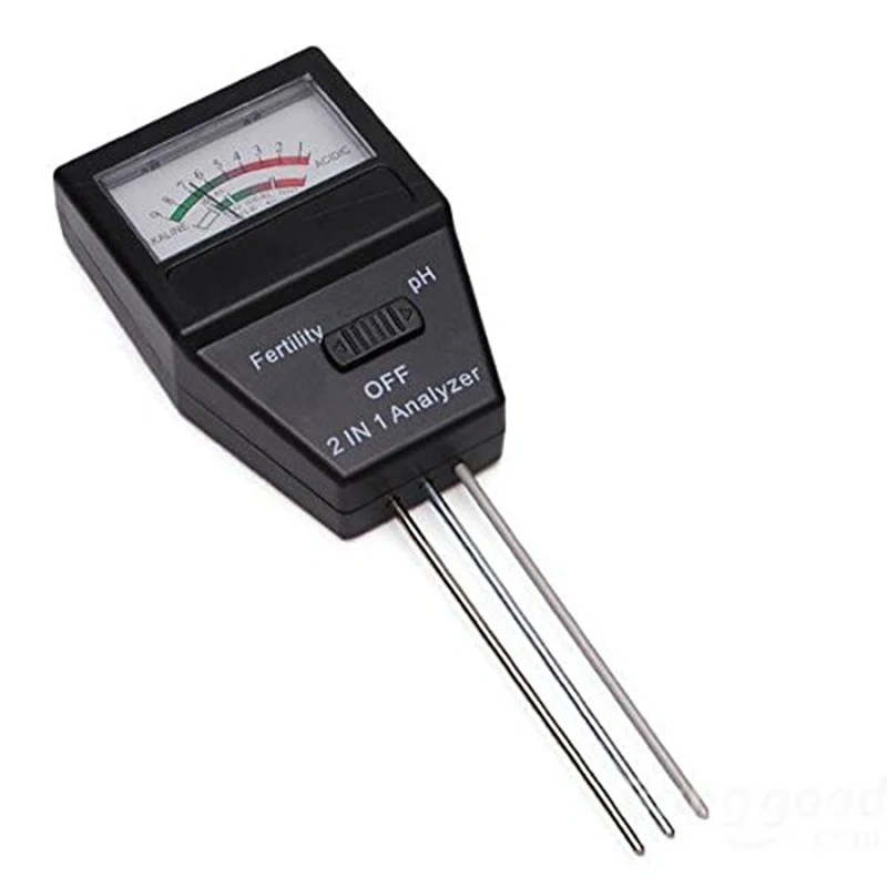 2IN1 Digital Soil Moisture Sunlight PH Meter Tester for Plants Flowers Acidity Moisture Measure Garden Tool Soil Analyzer Meter
2IN1 Digital Soil Moisture Sunlight PH Meter Tester for Plants Flowers Acidity Moisture Measure Garden Tool Soil Analyzer Meter