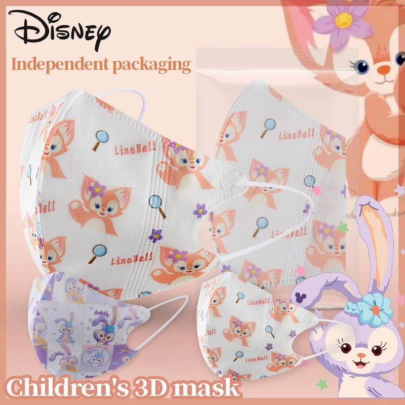 Disney Linabell Children's Disposable Mask 3-layers Meltblown Non-woven Breathable Face Mouth Mask Cartoon Printed For Kids
Disney Linabell Children's Disposable Mask 3-layers Meltblown Non-woven Breathable Face Mouth Mask Cartoon Printed For Kids