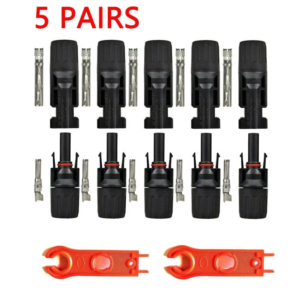 Brand New For Female/Male Solar Panel Cable Connector Solar Panel Black Large Current Light Weight PPO Material
Brand New For Female/Male Solar Panel Cable Connector Solar Panel Black Large Current Light Weight PPO Material
