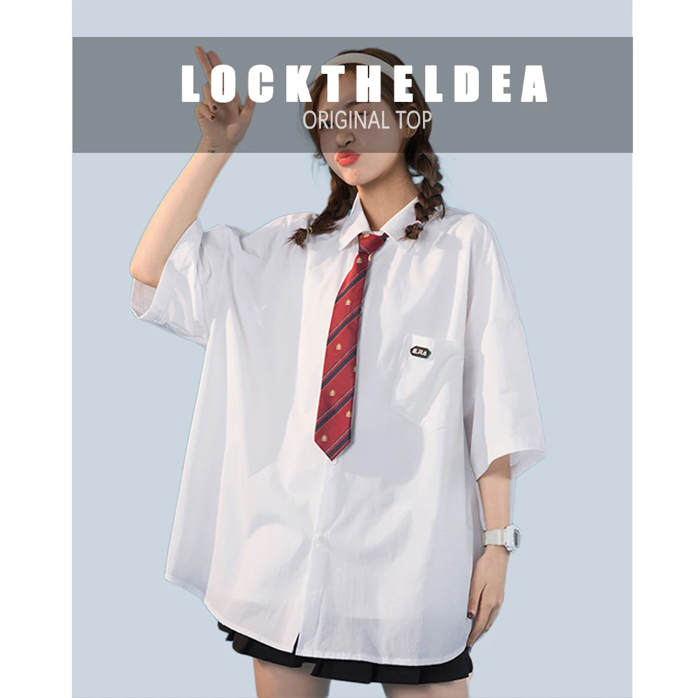LockTheIdea Casual Polo Shirt Woman Blouse Fashion Spring Summer 2022 Woman Elegant Feminine Shirts White Women's Blouses Women
LockTheIdea Casual Polo Shirt Woman Blouse Fashion Spring Summer 2022 Woman Elegant Feminine Shirts White Women's Blouses Women