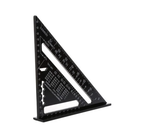 Треугольная линейка, транспортир из алюминиевого сплава, 7 дюймов
Треугольная линейка, транспортир из алюминиевого сплава, 7 дюймов