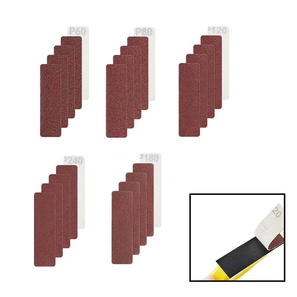 51Pcs 3.5 X 1Inch Detail Sander Refills Micro Finishing Sander Paper 60-240Grit Power Tool Accessories Wholesale
51Pcs 3.5 X 1Inch Detail Sander Refills Micro Finishing Sander Paper 60-240Grit Power Tool Accessories Wholesale