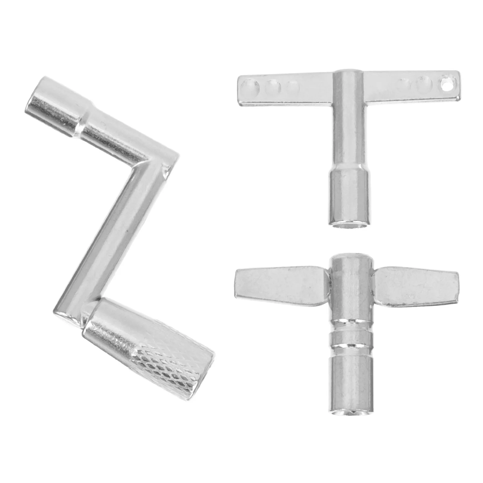 3Pcs Drum Keys Drum Adjustment Tools Stainless Steel Drum Keys for Tuning Silver
3Pcs Drum Keys Drum Adjustment Tools Stainless Steel Drum Keys for Tuning Silver