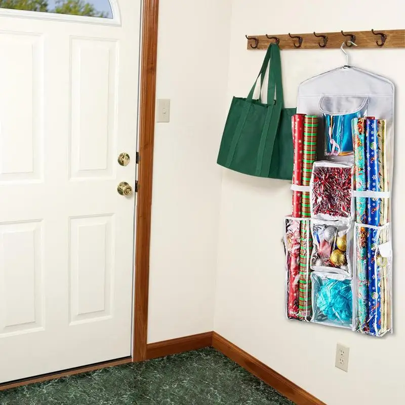 Door Storage Organizer Wall Mounted Multi Compartment Bag Hanging Handbag Organizer Behind The Door Wrapping Paper Containers
Door Storage Organizer Wall Mounted Multi Compartment Bag Hanging Handbag Organizer Behind The Door Wrapping Paper Containers