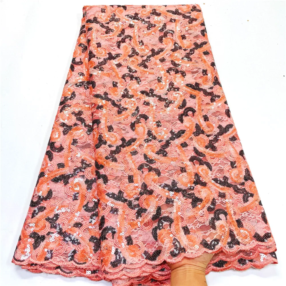 Ulifelce African Lace Fabric 2022 High Quality Nigerian Double Mesh Fabrics With Sequins French Tulle Material For Wedding F3798
Ulifelce African Lace Fabric 2022 High Quality Nigerian Double Mesh Fabrics With Sequins French Tulle Material For Wedding F3798