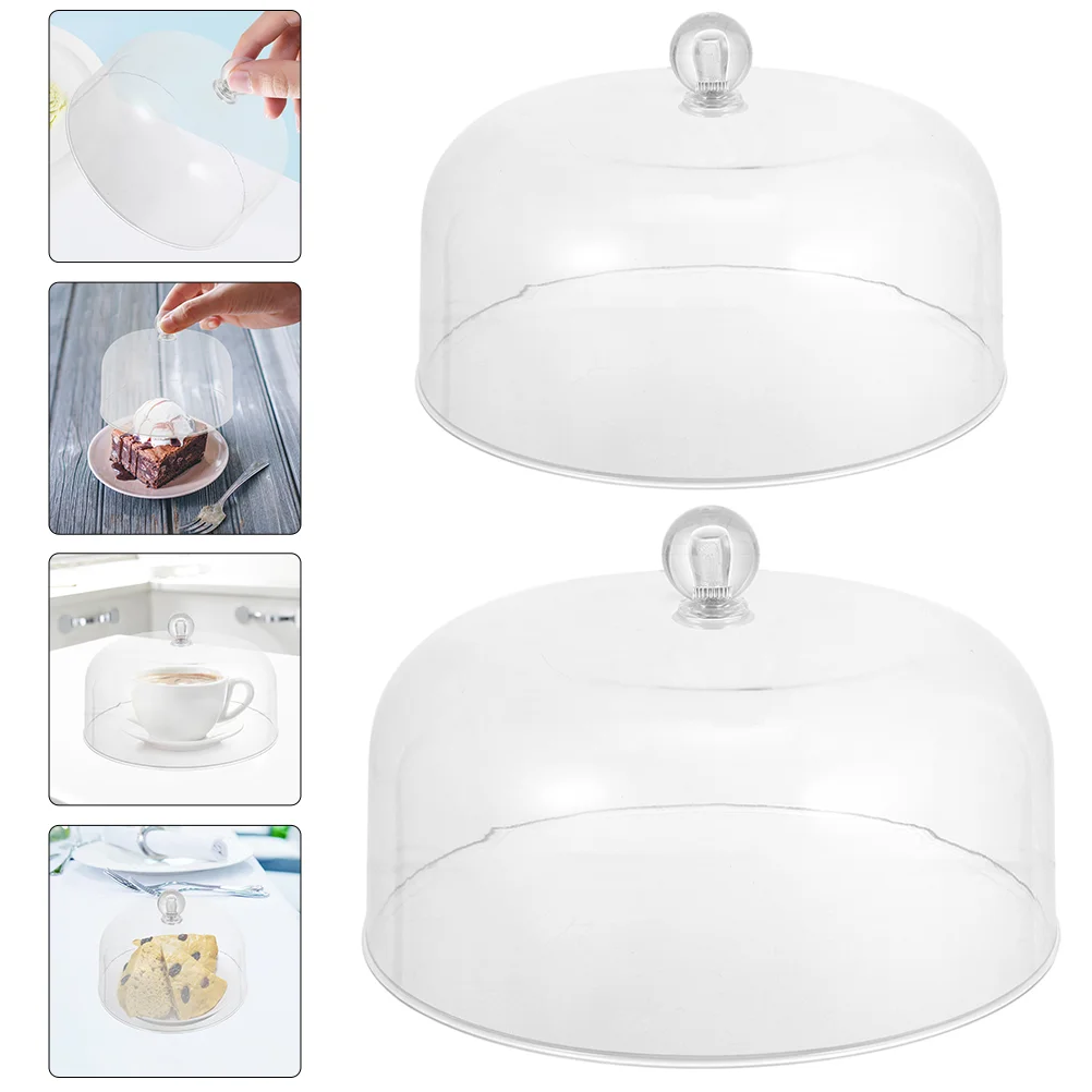 2Pcs Household Cake Lids Multi-function Cake Domes Daily Use Dessert Domes Cake Accessory
2Pcs Household Cake Lids Multi-function Cake Domes Daily Use Dessert Domes Cake Accessory