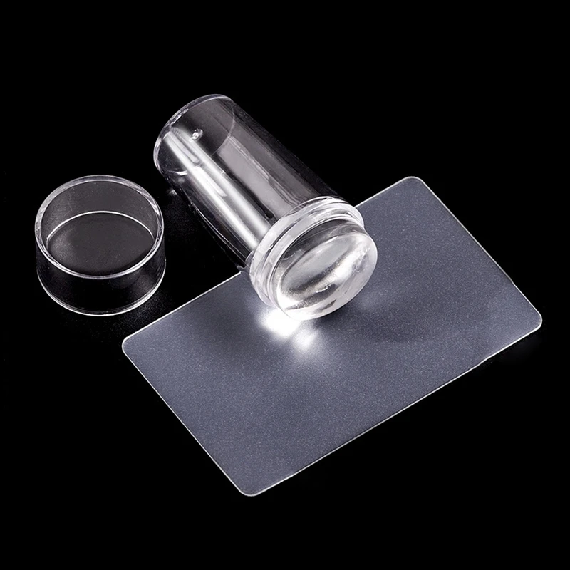 Transparent Nail Stamper with Scraper Jelly Silicone Stamp for French Nails Manicuring Kits Nail Art Stamping Tool Set
Transparent Nail Stamper with Scraper Jelly Silicone Stamp for French Nails Manicuring Kits Nail Art Stamping Tool Set