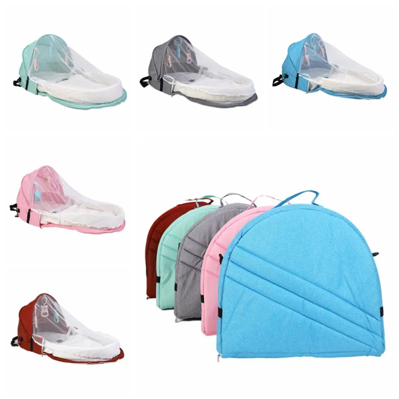 Baby Travel Portable Mobile Crib Baby Nest Cot Newborn Multi-function Folding Bed Child Foldable Chair With Toys Mosquito Net
Baby Travel Portable Mobile Crib Baby Nest Cot Newborn Multi-function Folding Bed Child Foldable Chair With Toys Mosquito Net