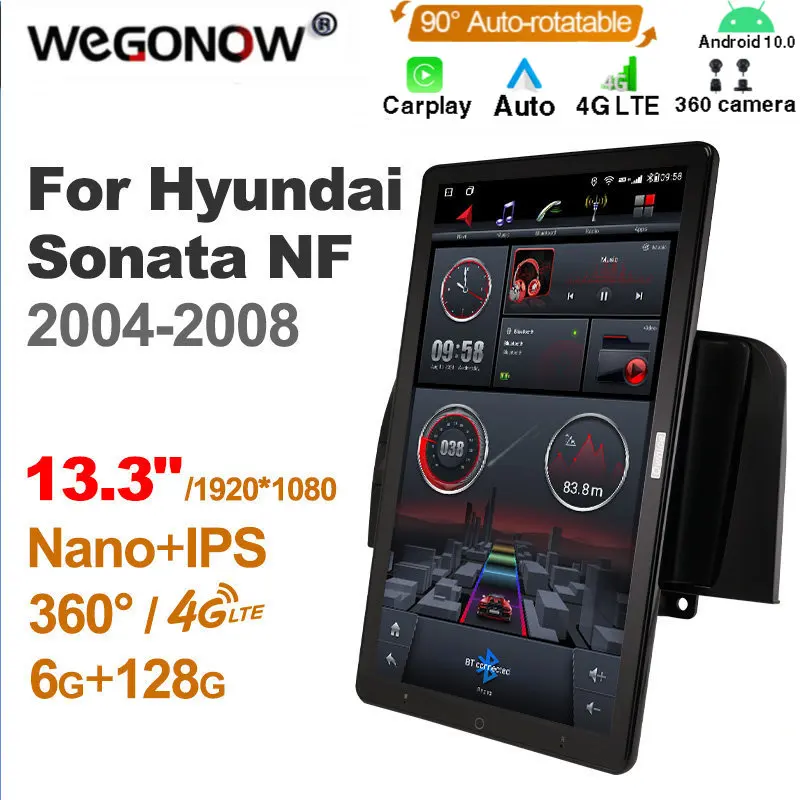 1920*1080 Nano Ownice Android10.0 for Hyundai Sonata NF 2004-2008 Car Radio Video Audio 13.3'' Rotatable 360 6G 128G Tesla Style
1920*1080 Nano Ownice Android10.0 for Hyundai Sonata NF 2004-2008 Car Radio Video Audio 13.3'' Rotatable 360 6G 128G Tesla Style