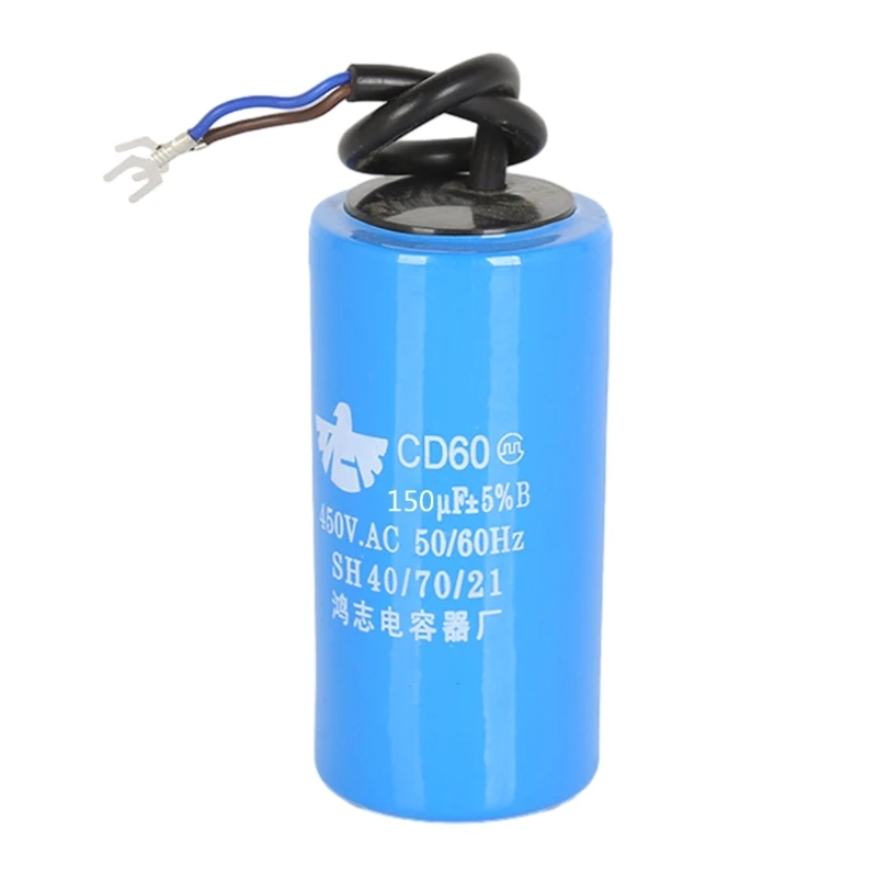 450VHigh Voltage CD60 Run Capacitor с проводом для электродвигателя кондиционера
450VHigh Voltage CD60 Run Capacitor с проводом для электродвигателя кондиционера