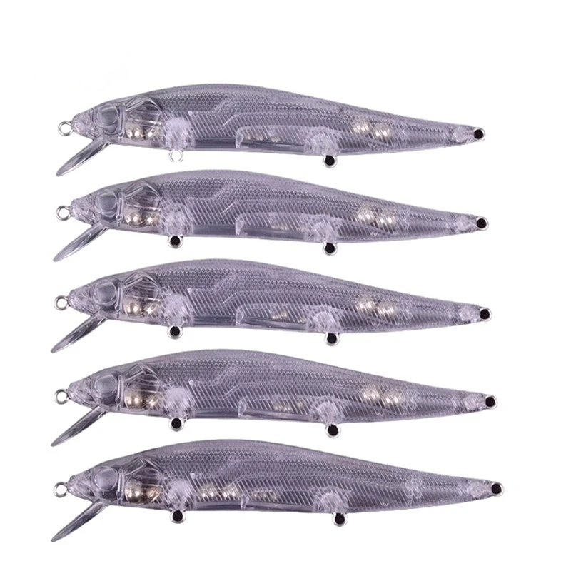 Blank Crankbait Minnow Wobbler 3D Transparent Unpainted Plastic Body Hard Bait Sea Fishing Lure Tackle Outdoor Bodies Swimbait
Blank Crankbait Minnow Wobbler 3D Transparent Unpainted Plastic Body Hard Bait Sea Fishing Lure Tackle Outdoor Bodies Swimbait