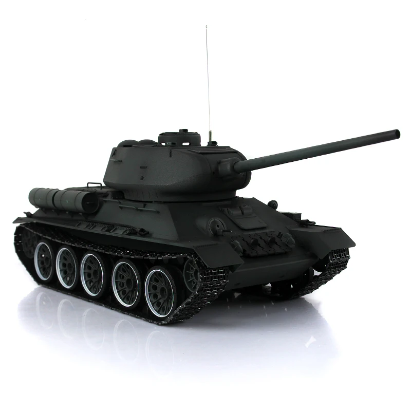 Henglong Pro Ver 1/16 7,0 T34-85 RC 3909 360 ° отдача ствола металлические треки колеса с эффектом дыма, бронированная модель резервуара
Henglong Pro Ver 1/16 7,0 T34-85 RC 3909 360 ° отдача ствола металлические треки колеса с эффектом дыма, бронированная модель резервуара