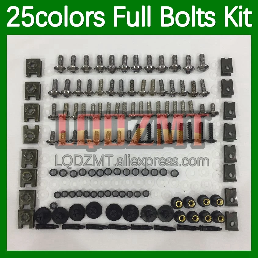 268 шт., комплект винтов для HONDA CBR250RR MC22 CBR 250RR 90 91 92 93 94 1995 1996 1997 98 1999
268 шт., комплект винтов для HONDA CBR250RR MC22 CBR 250RR 90 91 92 93 94 1995 1996 1997 98 1999
