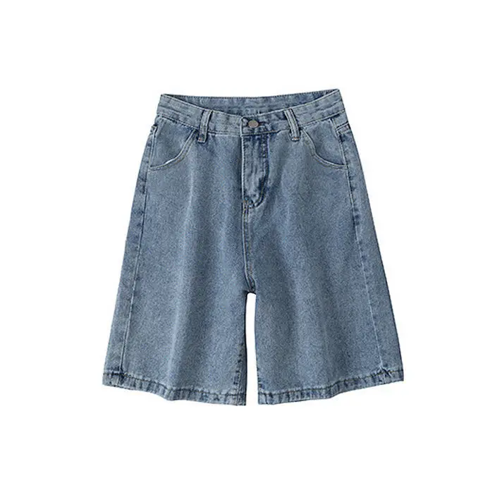 Cowboy Girls Spring Summer 2022 Tide Ins High Waist Thin All-match Loose Straight Students Wide-leg Five-point Pants
Cowboy Girls Spring Summer 2022 Tide Ins High Waist Thin All-match Loose Straight Students Wide-leg Five-point Pants