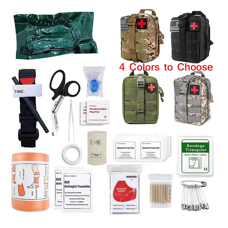 1set Survival First Aid Kit Molle Outdoor Gear Emergency Kits Trauma Bag For Camping Hunting Disaster Adventures Survival Kit
1set Survival First Aid Kit Molle Outdoor Gear Emergency Kits Trauma Bag For Camping Hunting Disaster Adventures Survival Kit