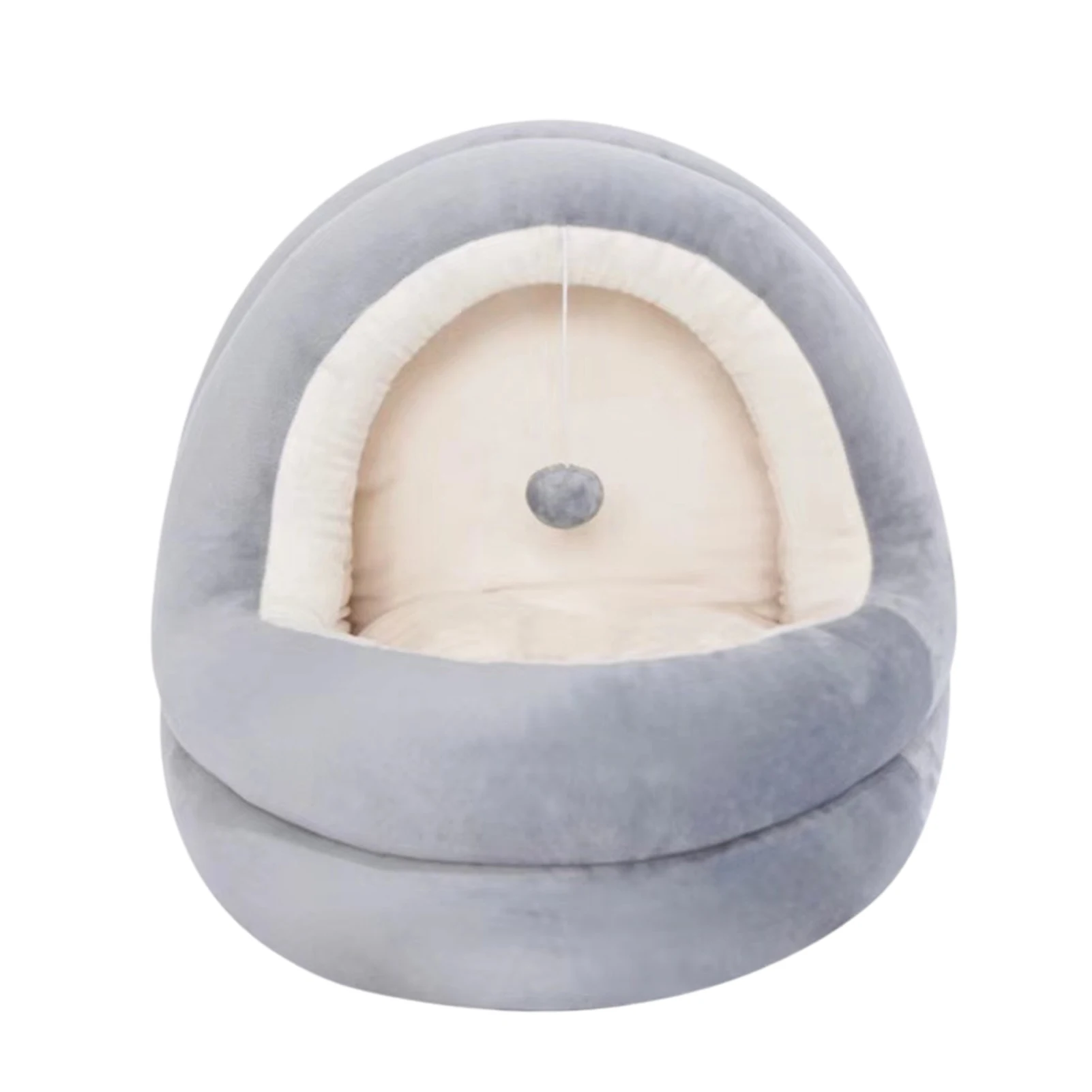 Dog Cave Bed | Co'zy Pet Cave Bed With Dangle Interactive Cat Toys Padded Warm Cotton Pet Sofa For Cats And Small Dogs
Dog Cave Bed | Co'zy Pet Cave Bed With Dangle Interactive Cat Toys Padded Warm Cotton Pet Sofa For Cats And Small Dogs