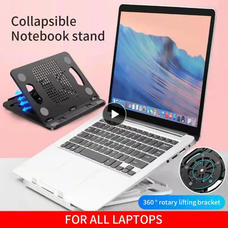 

Portable Holder Desktop Notebook Holder Universal Laptop Stand Adjustable Stable Pc Accessories For Ipad Convenient