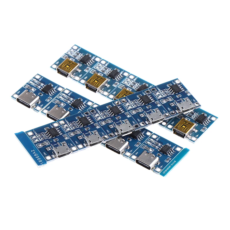 5 PCS 5V 1A TYPE-C Micro USB 18650 TC4056A Lithium Battery Charging Board TP4056
5 PCS 5V 1A TYPE-C Micro USB 18650 TC4056A Lithium Battery Charging Board TP4056
