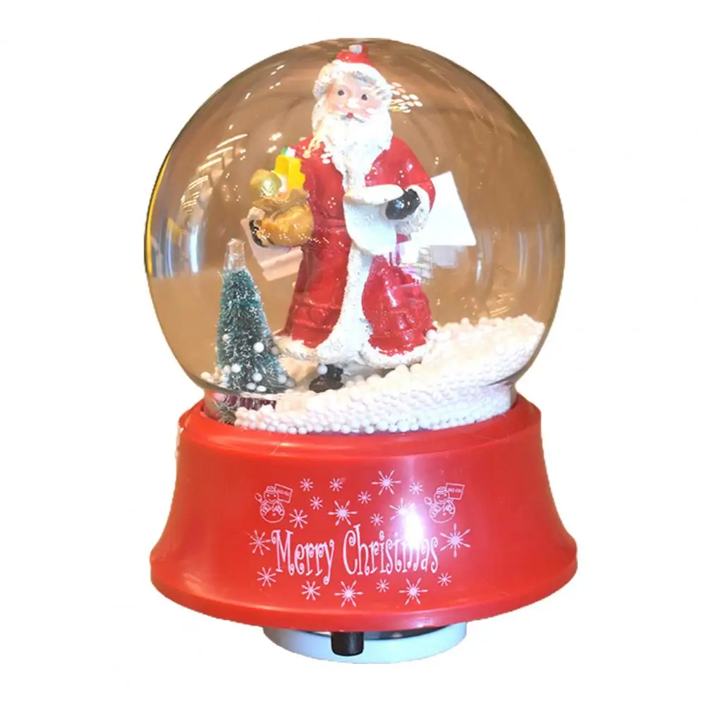 Пластиковый креативный шикарный украшение в виде снежного шара с гладкими краями, Рождественская музыкальная шкатулка, привлекательная, для Рождества
Пластиковый креативный шикарный украшение в виде снежного шара с гладкими краями, Рождественская музыкальная шкатулка, привлекательная, для Рождества