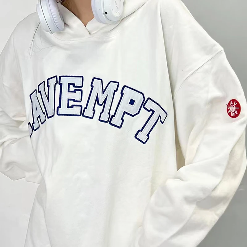 Белая толстовка с капюшоном CE Cav Empt с круглым вырезом, Синяя толстовка с вышитым логотипом на руке, резиновые Пуловеры 3D для мужчин и женщин, ...
Белая толстовка с капюшоном CE Cav Empt с круглым вырезом, Синяя толстовка с вышитым логотипом на руке, резиновые Пуловеры 3D для мужчин и женщин, ...