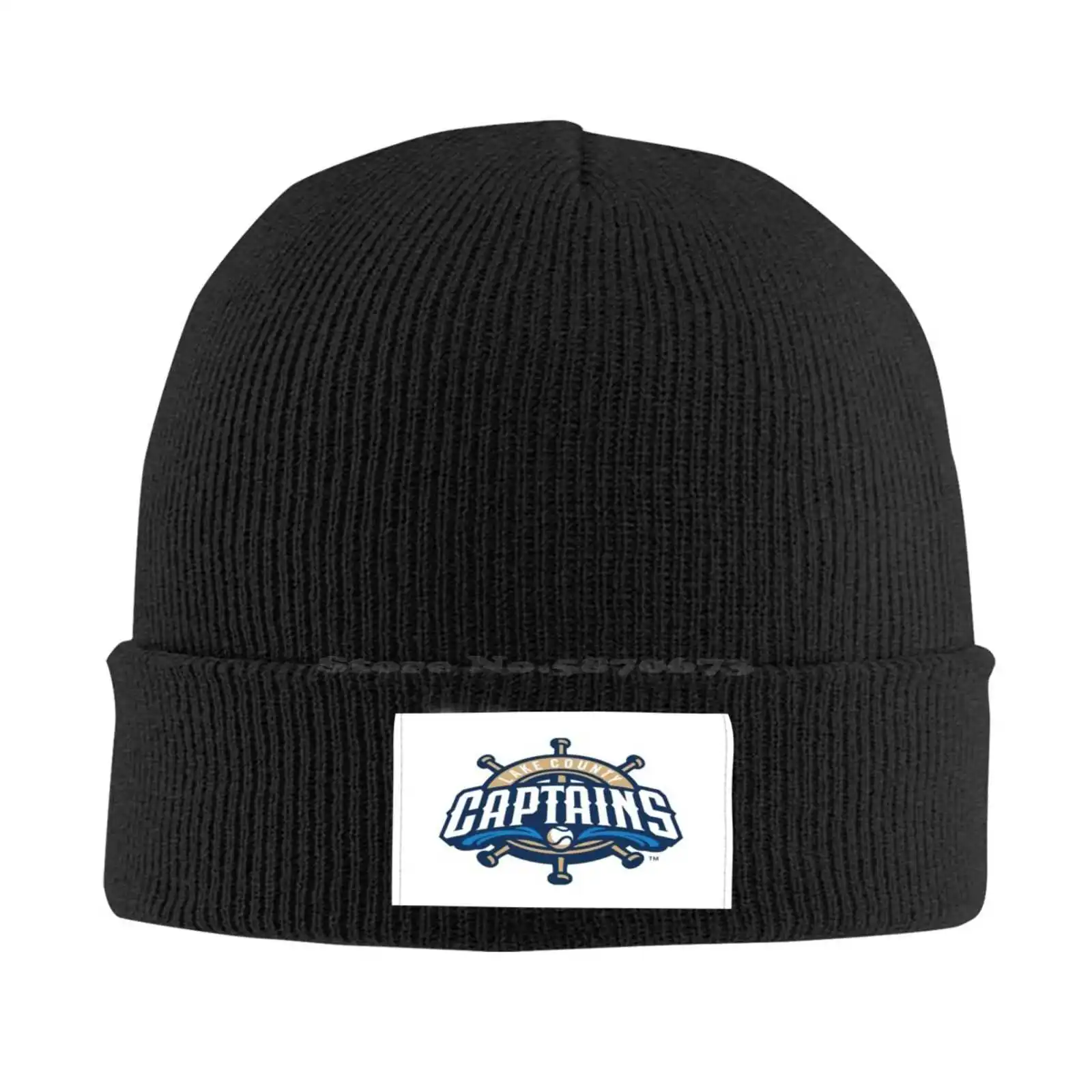 

Lake County Captains Logo Print Graphic Casual cap Baseball cap Knitted hat