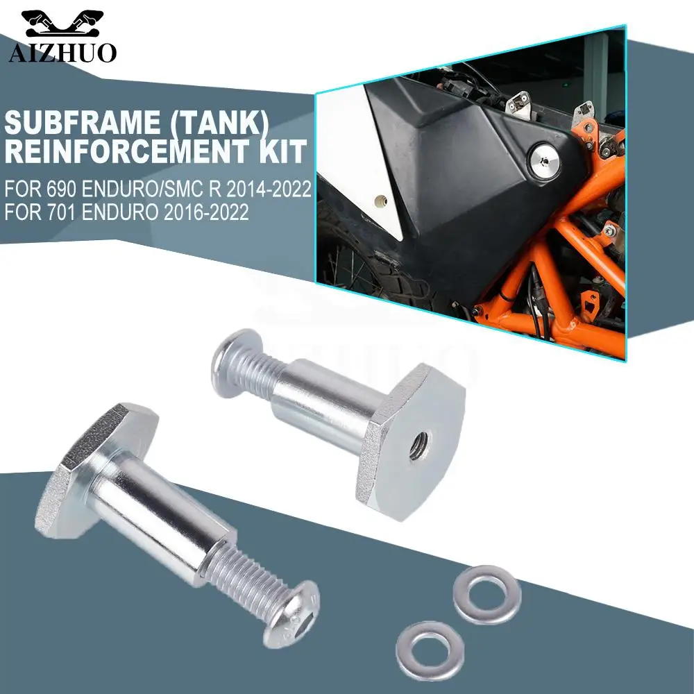 For Husqvarna 701 Enduro 2016-2022 For 690 Enduro SMC-R 2014-2022 2021 2020 2019 2018 Motorcycle Subframe Tank Reinforcement Kit
For Husqvarna 701 Enduro 2016-2022 For 690 Enduro SMC-R 2014-2022 2021 2020 2019 2018 Motorcycle Subframe Tank Reinforcement Kit
