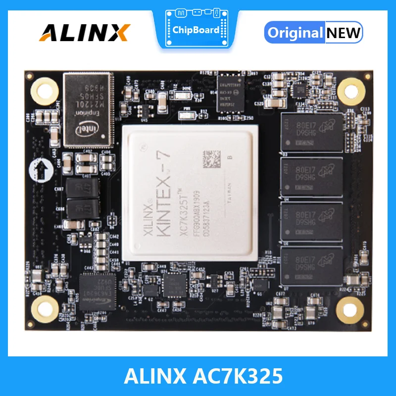 ALINX SoM AC7K325: Xilinx Kintex-7 K7 XC7K325 7325 Industrial Grade Module FPGA Development Board
ALINX SoM AC7K325: Xilinx Kintex-7 K7 XC7K325 7325 Industrial Grade Module FPGA Development Board