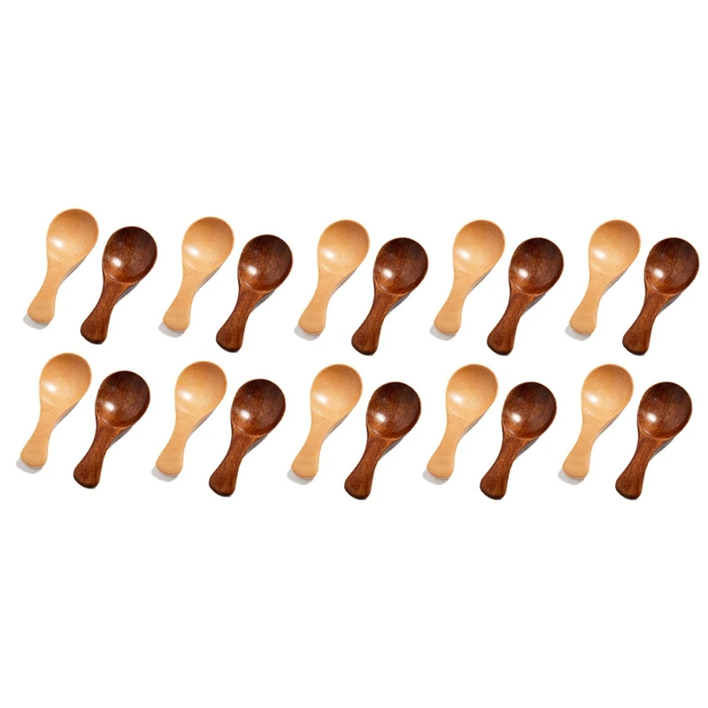 Mini Natural Wooden Spoon Tea Scoop Honey Coffee Spoon Condiment Salt Sugar Spoon Cooking Tools Kitchen Gadgets-20Pcs
Mini Natural Wooden Spoon Tea Scoop Honey Coffee Spoon Condiment Salt Sugar Spoon Cooking Tools Kitchen Gadgets-20Pcs