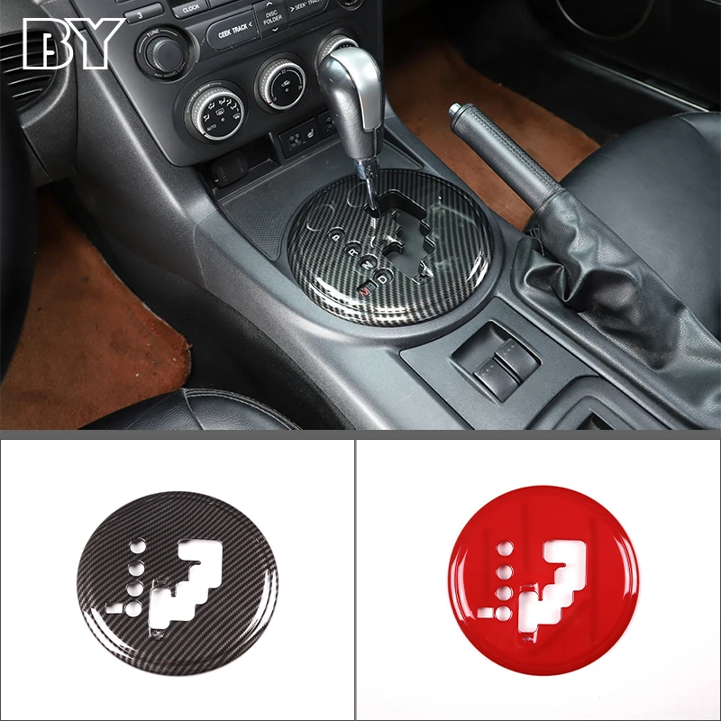 ABS Carbon Fiber Central Control Gear Shift Panel Decoration Cover Stickers For Mazda MX-5 NC 2009-2014 Interior Accessories 
ABS Carbon Fiber Central Control Gear Shift Panel Decoration Cover Stickers For Mazda MX-5 NC 2009-2014 Interior Accessories