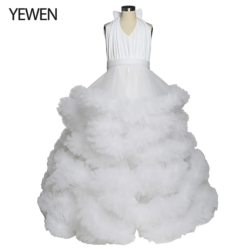 V Neck Flower Girl Dresses First Communion Dresses for Girls Photo Shoots Soft Tulle Princess Birthday Party Dress 2021 YEWEN
V Neck Flower Girl Dresses First Communion Dresses for Girls Photo Shoots Soft Tulle Princess Birthday Party Dress 2021 YEWEN