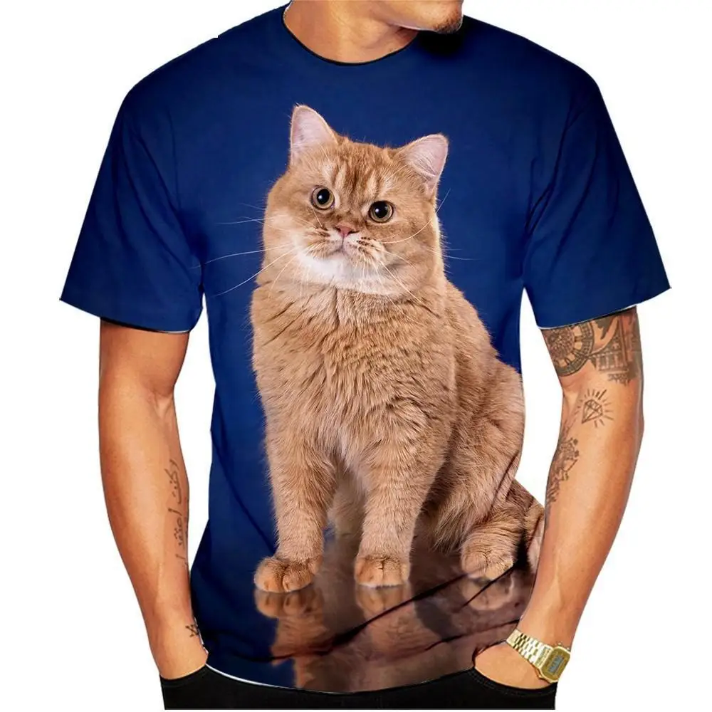 New Cat Cute Pet Tshirt 3D Print Men Women Unisex T-Shirt Summer Oversized T Shirts Casual Harajuku Fashion Quick Dry Clothes
New Cat Cute Pet Tshirt 3D Print Men Women Unisex T-Shirt Summer Oversized T Shirts Casual Harajuku Fashion Quick Dry Clothes
